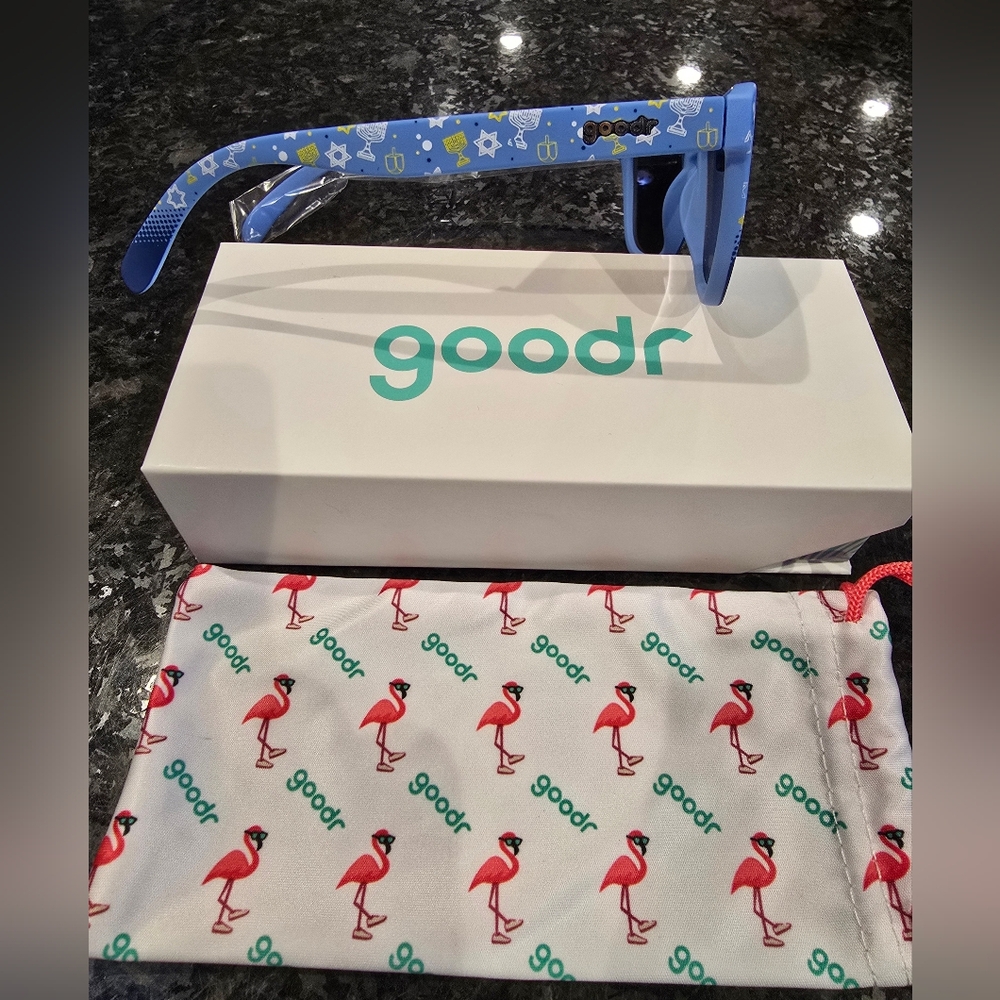 Goodr Limited Edition sunglasses Hanukkah Matata: It Means All Kosher This item - Picture 10 of 13
